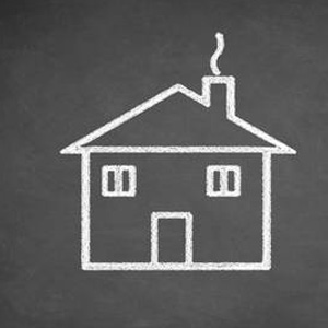 krijt-tekening-huis